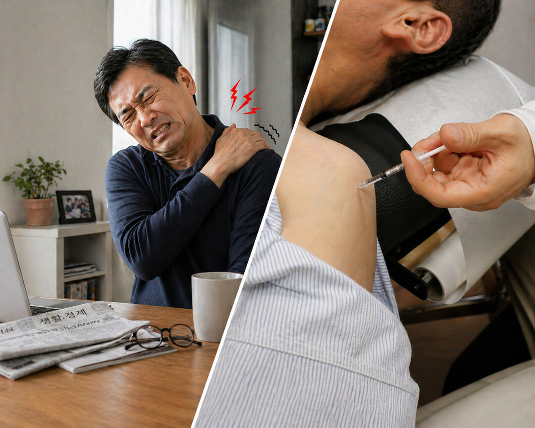 자생한방병원, 오십견 약침치료 효과·...
