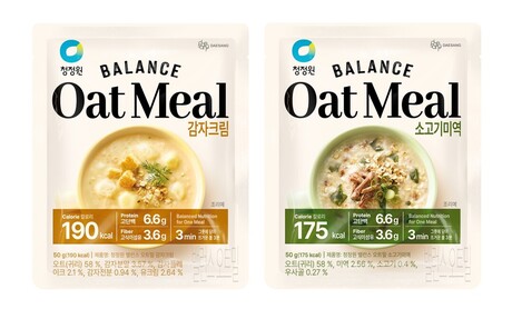 대상 청정원, 초간편 영양 편의식 '밸런스 오트밀' 론칭