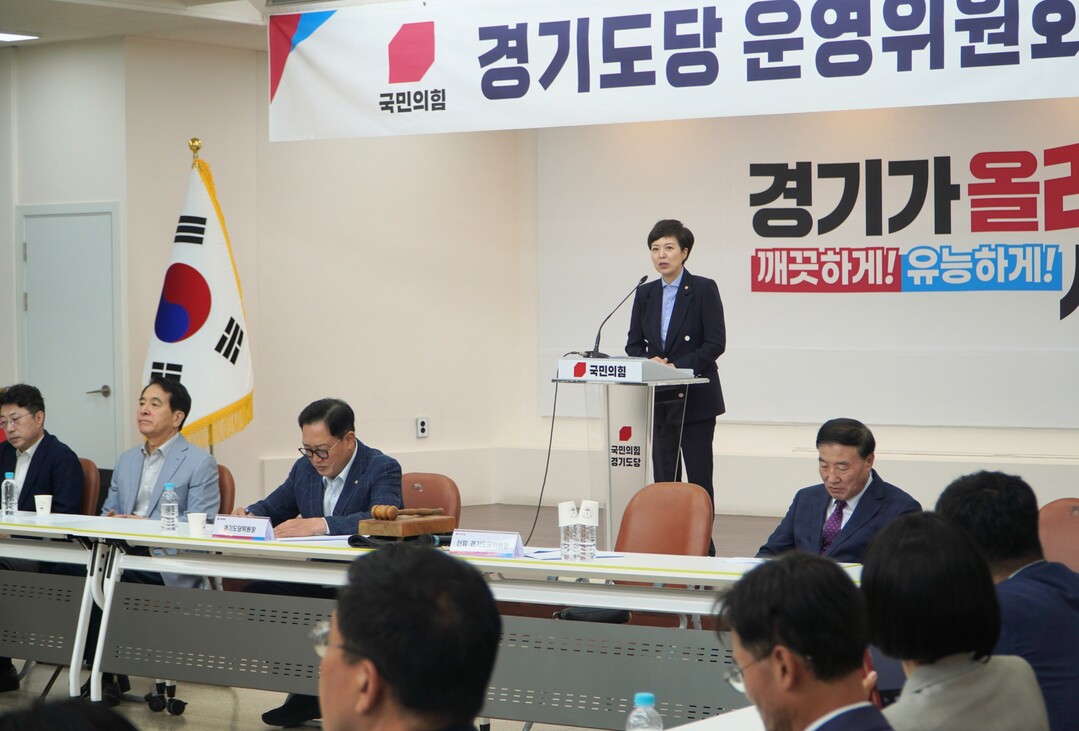 국민의힘 경기도당, 김은혜 신임 경기...