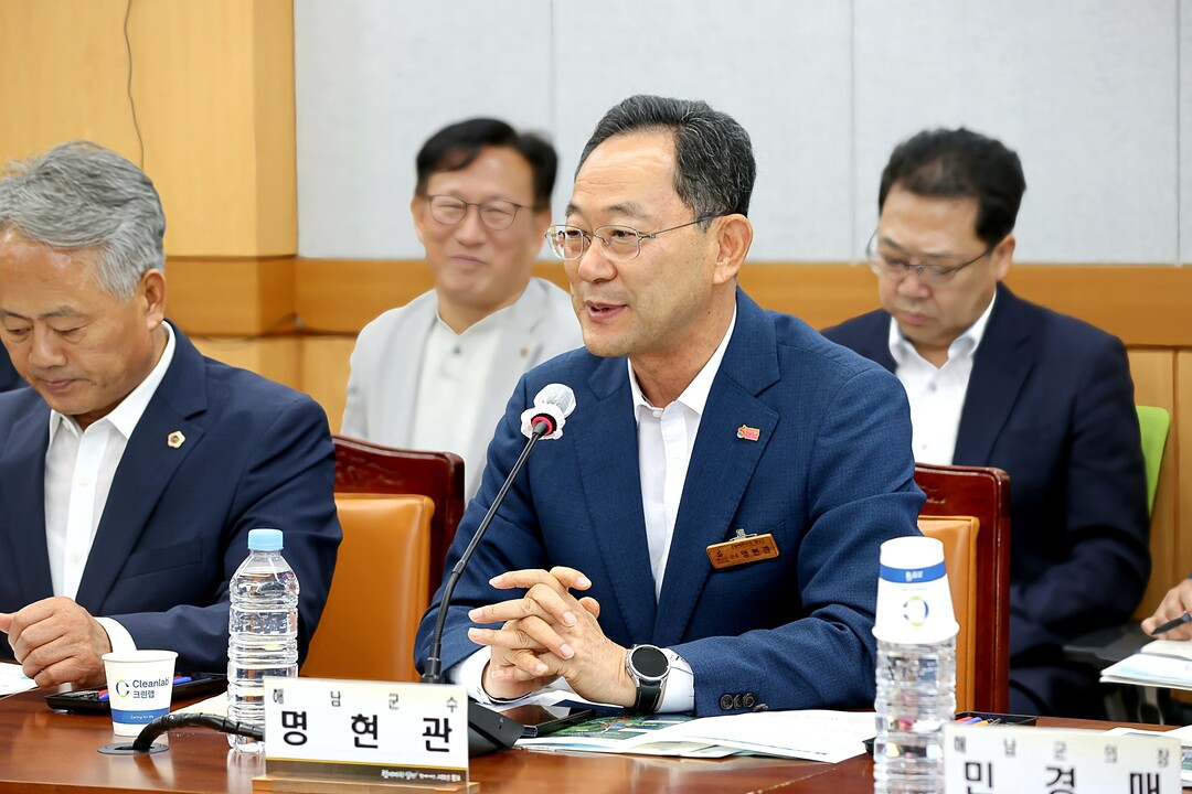 해남·완도·진도, 이광재 예결위원장에...