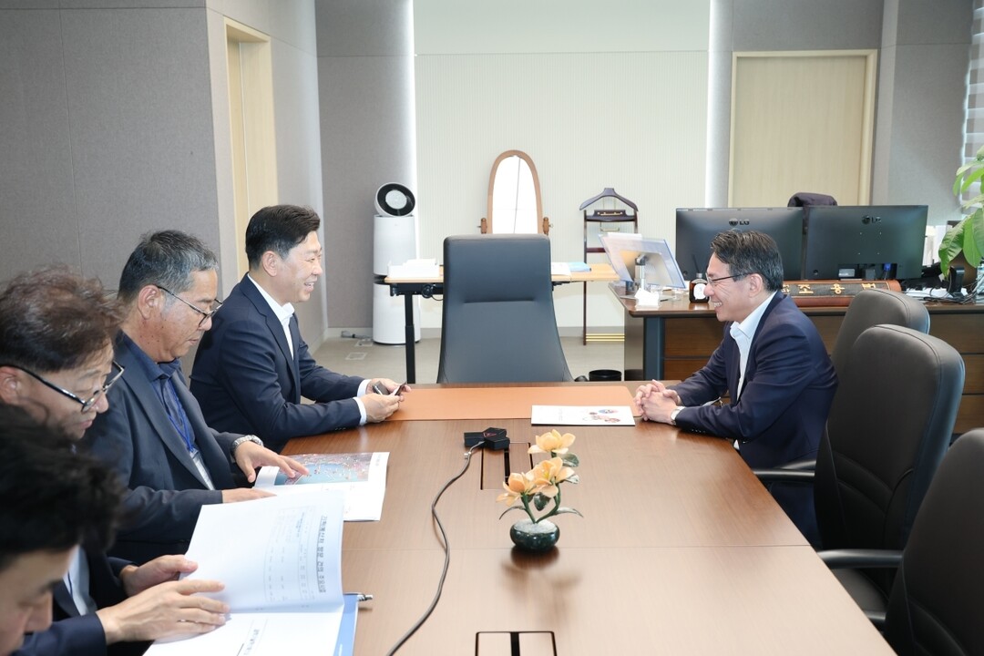 박용선 포항시장, 기획예산처 방문 &...