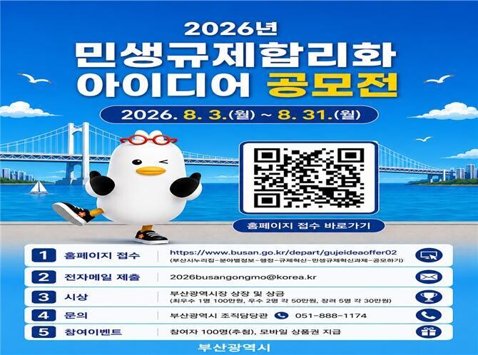 부산시, '민생규제 합리화