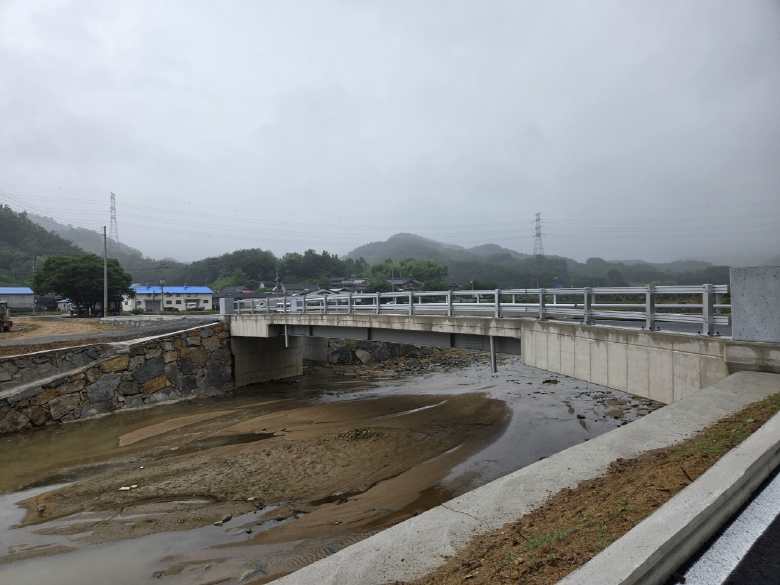산청군, 작년 극한호우 피해 재해복구...