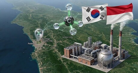  인도네시아 쓰레기 산, 한국기술로 메탄가스 발전 추진