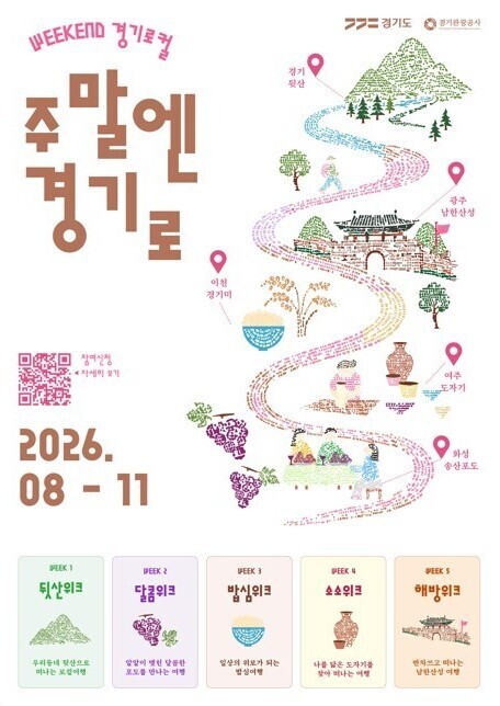 경기관광공사, 8~10월 색다른 로컬...