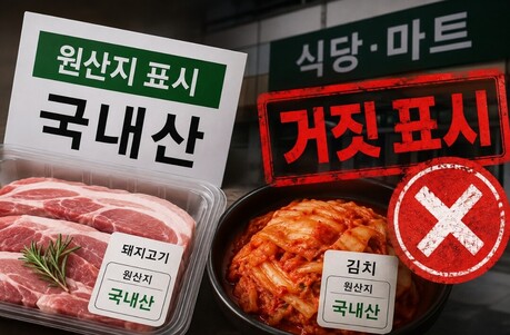 "중국산 김치가 국산 둔갑"…배달앱·음식점 원산지 표시 위반 '심각'