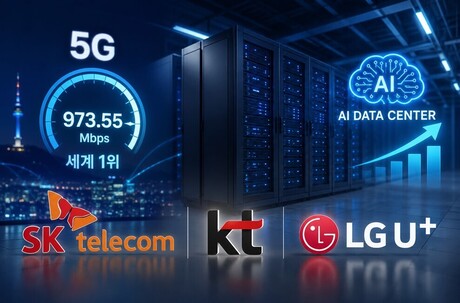 속도 1위인데 수익은 선진국 꼴찌 …통신3사, AI 데이터센터 승부수