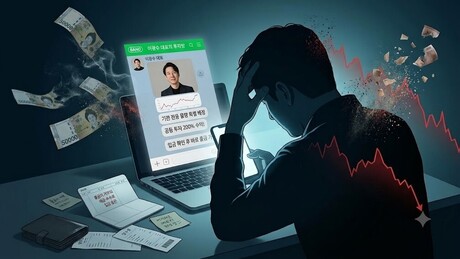 '유명인 사칭 리딩방'에 낚인 40대 투자자의 눈물